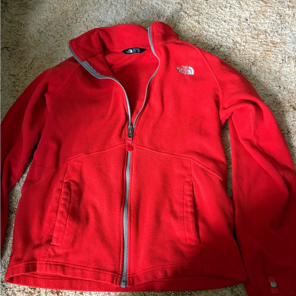 The North Face Kids Red Fleece Jacket